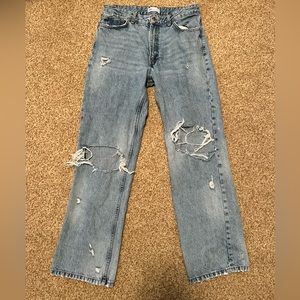 Zara low waisted jeans